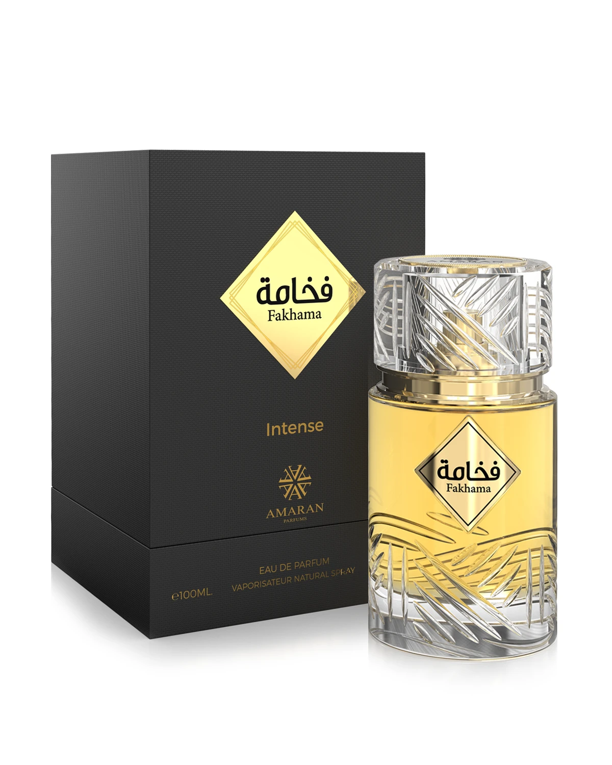 Amaran Fakhama Intense Eau de Parfum for woman and men. A unisex perfume made in Dubai, UAE