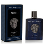 Amaran Kings & Queens Elixir Eau de Parfum is a long lasting perfume for men. A pour homme EDP made in Dubai, UAE