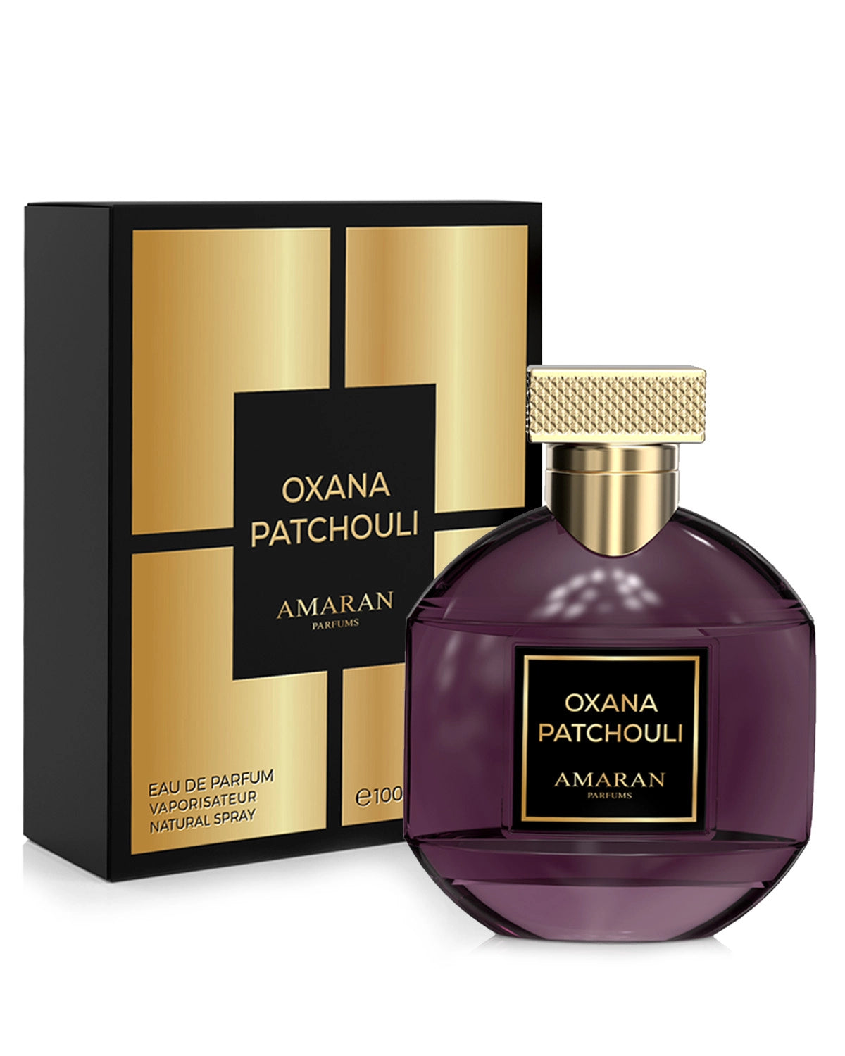 Amaran Oxana Patchouli Eau de Parfum for woman and men. A unisex perfume made in Dubai, UAE