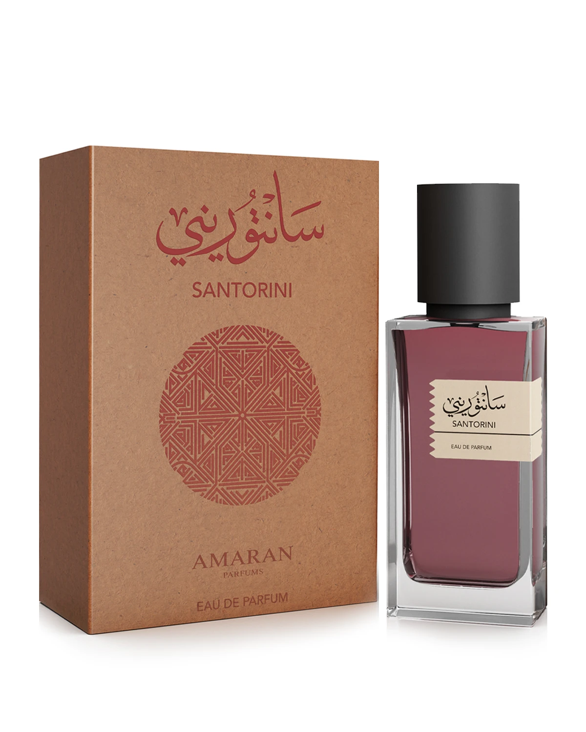 Amaran Santorini Eau de Parfum for woman and men. A unisex perfume made in Dubai, UAE