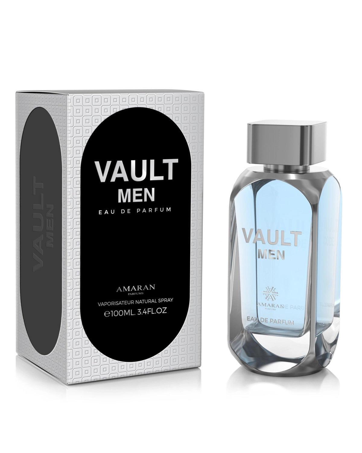 Amaran Vault Men Eau de Parfum is a long lasting perfume for men. A pour homme EDP made in Dubai, UAE