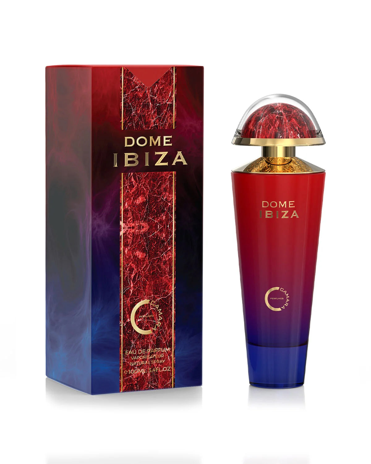 Camara Dome Ibiza Eau de Parfum is a long lasting perfume for men. A pour homme EDP made in Dubai, UAE