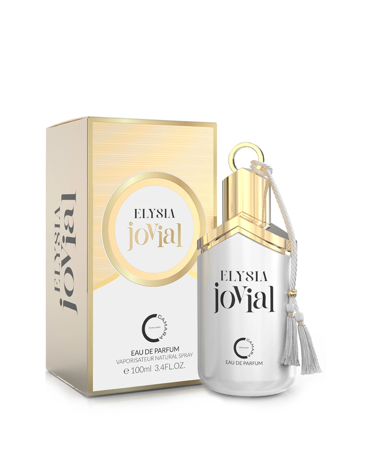 Camara Elysia Jovial Eau de Parfum is a long lasting perfume for women. A pour femme EDP made in Dubai, UAE