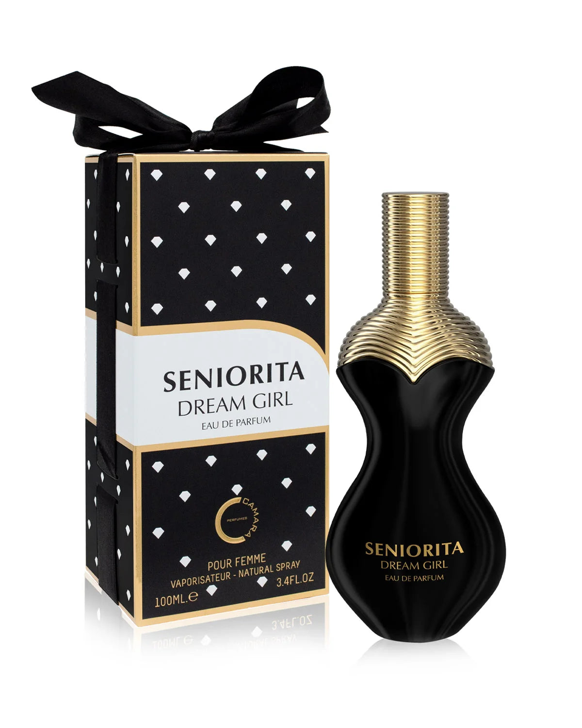 Camara Seniorita Dream Eau de Parfum is a long lasting perfume for women. A pour femme EDP made in Dubai, UAE