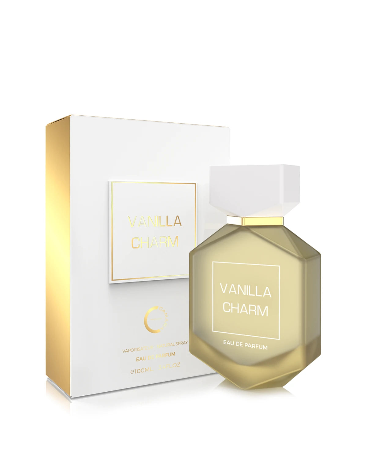 Camara Vanilla Charm Eau de Parfum for woman and men. A unisex perfume made in Dubai, UAE