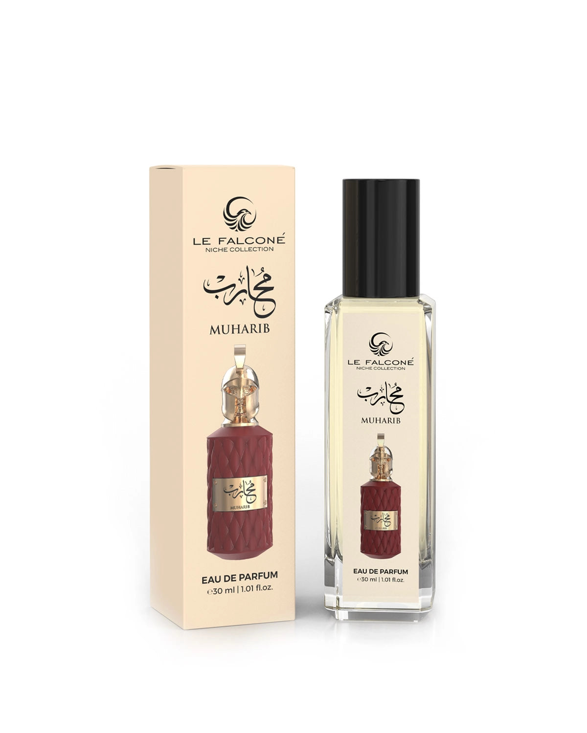 Le Falconé Niche Muharib Extrait de Parfum for woman and men. A unisex perfume made in Dubai, UAE