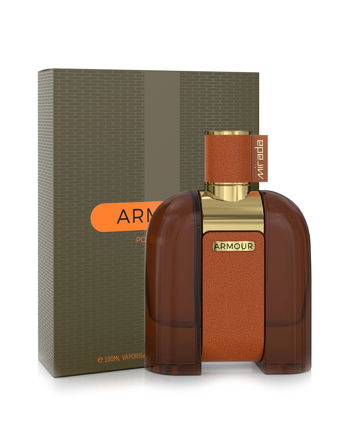 Mirada Armour Eau de Parfum is a long lasting perfume for men. A pour homme EDP made in Dubai, UAE