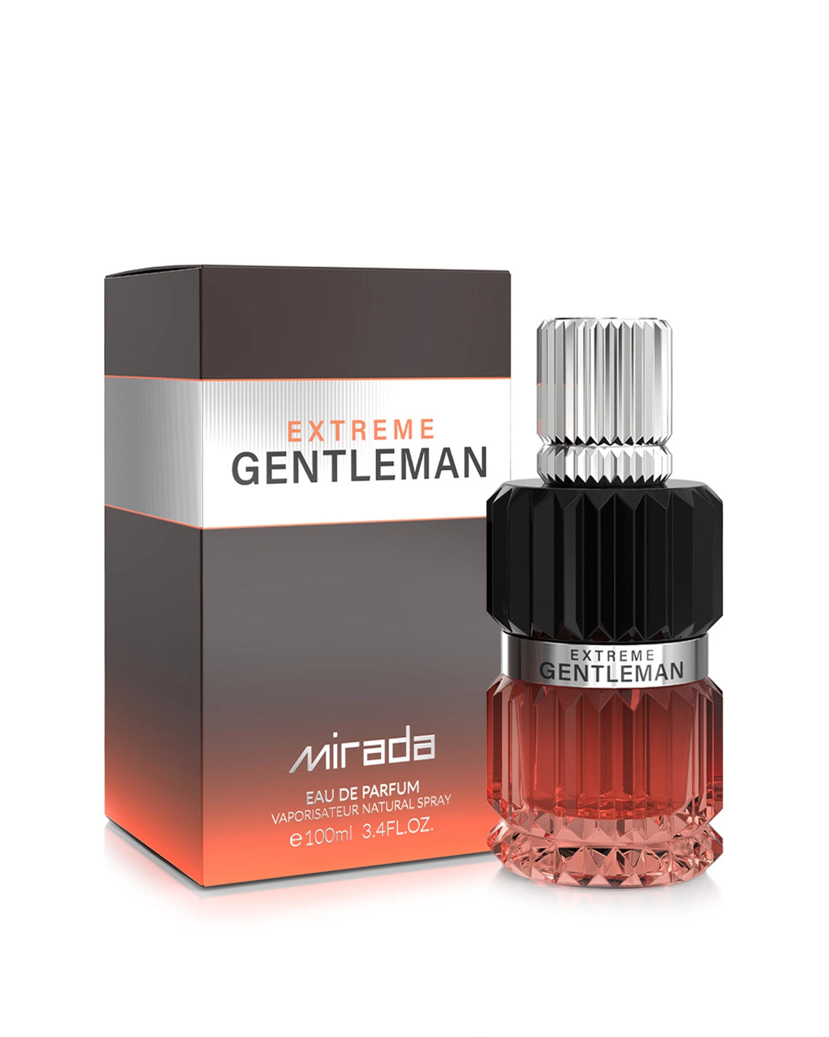 Mirada Extreme Gentleman Eau de Parfum is a long lasting perfume for men. A pour homme EDP made in Dubai, UAE