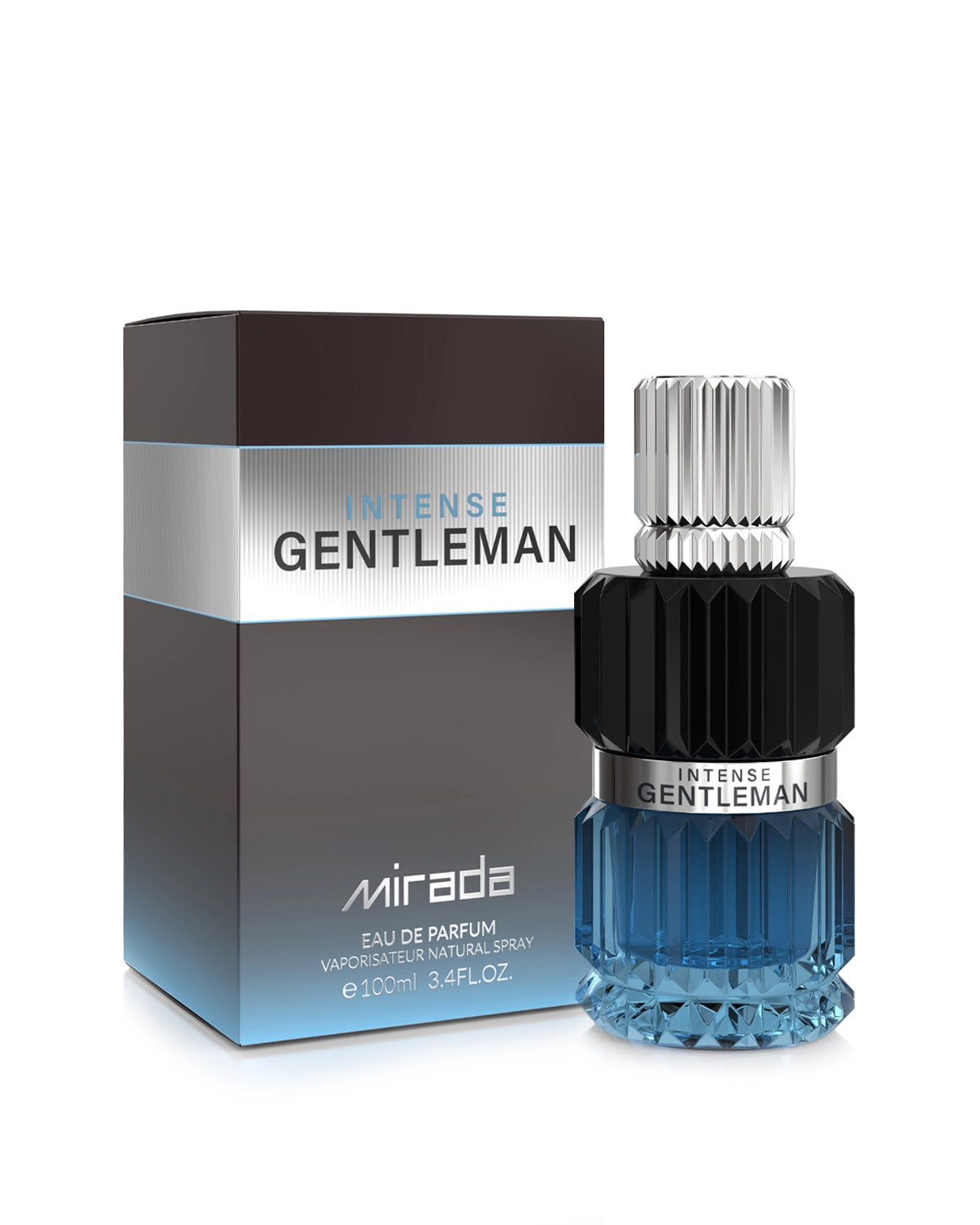 Mirada Intense Gentleman Eau de Parfum is a long lasting perfume for men. A pour homme EDP made in Dubai, UAE