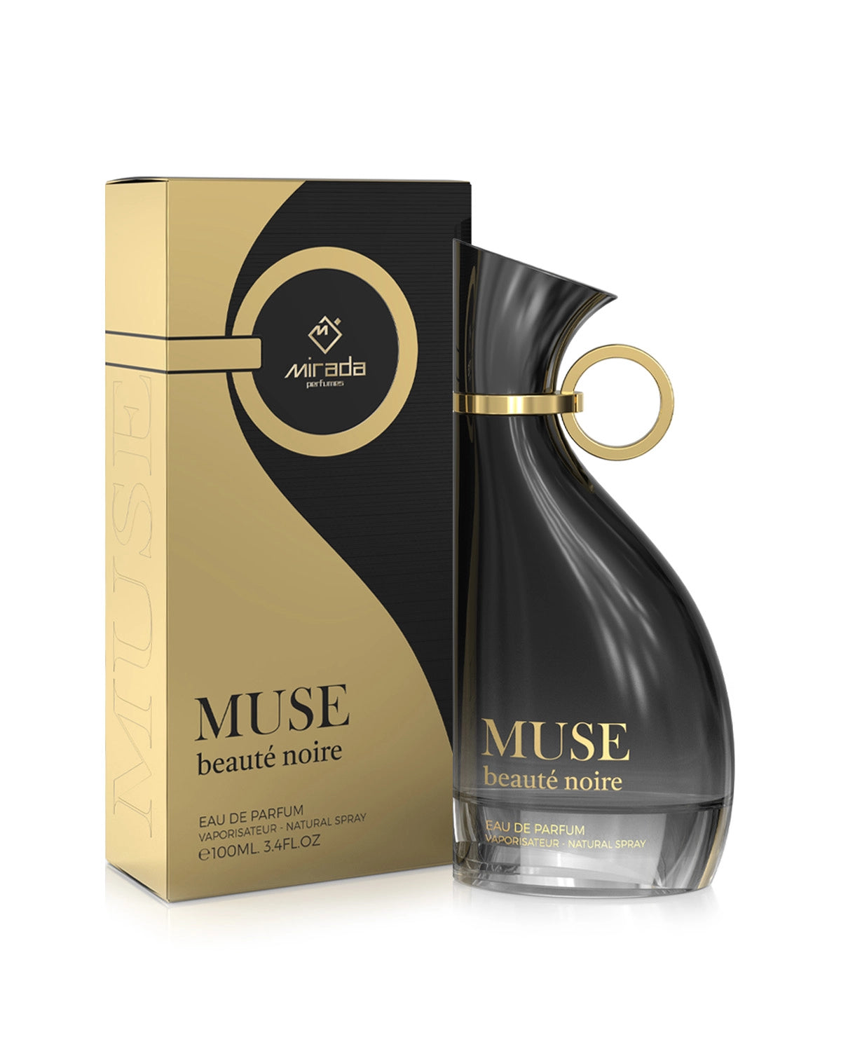 Mirada Muse Beaute Noire For Her Eau de Parfum is a long lasting perfume for women. A pour femme EDP made in Dubai, UAE