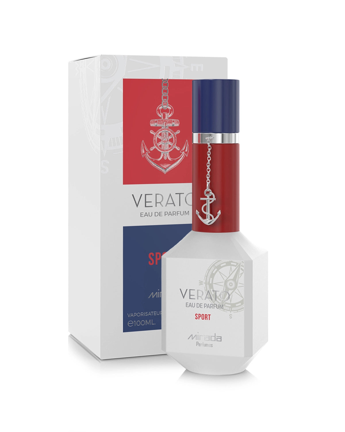 Mirada Verato Sport Eau de Parfum is a long lasting perfume for men. A pour homme EDP made in Dubai, UAE