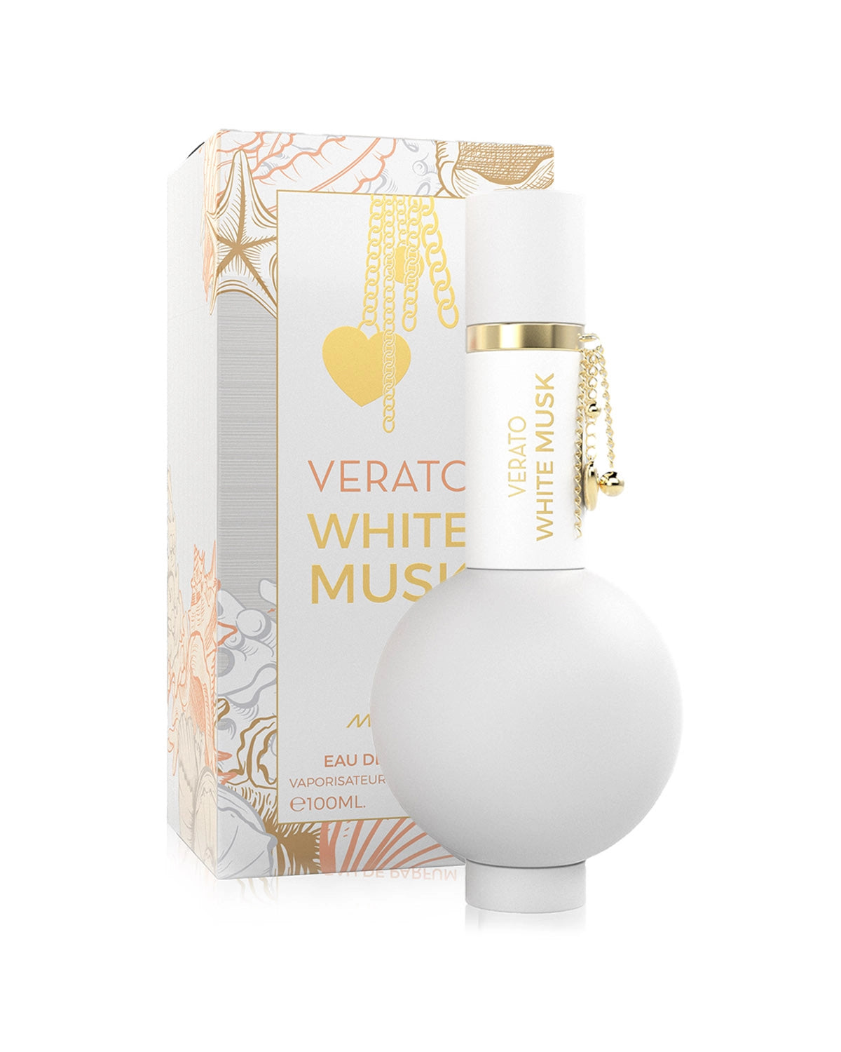 Mirada Verato White Musk Eau de Parfum is a long lasting perfume for women. A pour femme EDP made in Dubai, UAE