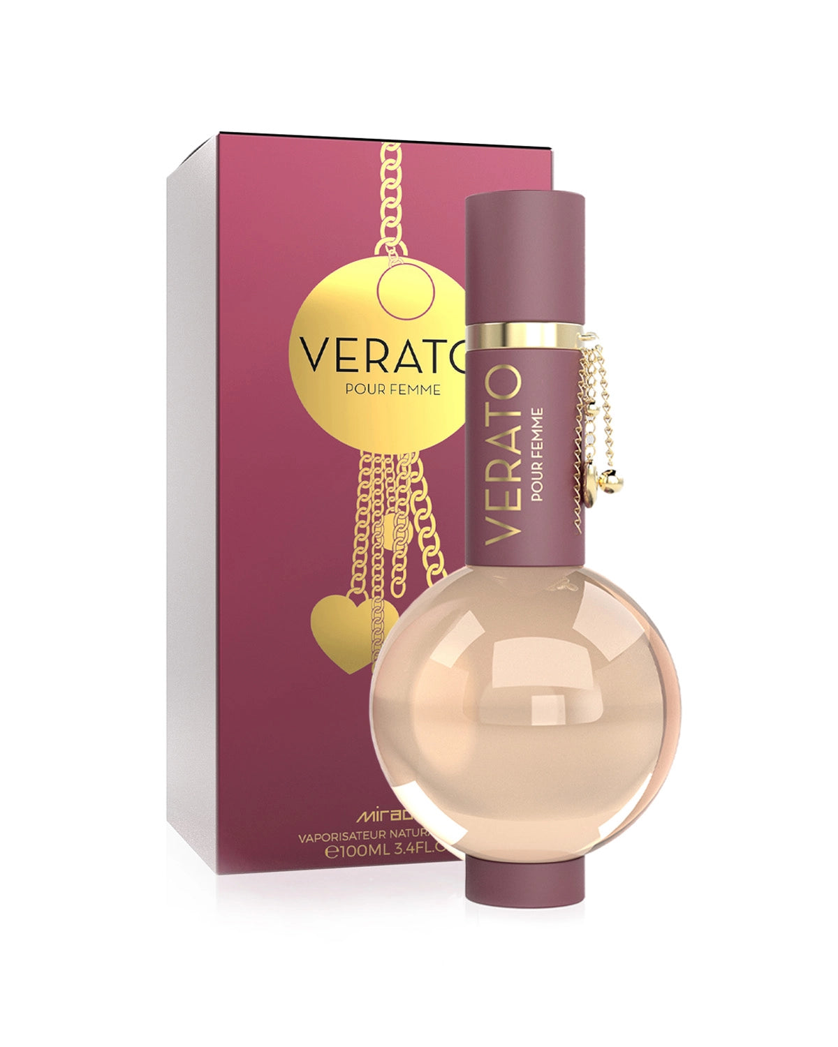 Mirada Verato Eau de Parfum is a long lasting perfume for women. A pour femme EDP made in Dubai, UAE