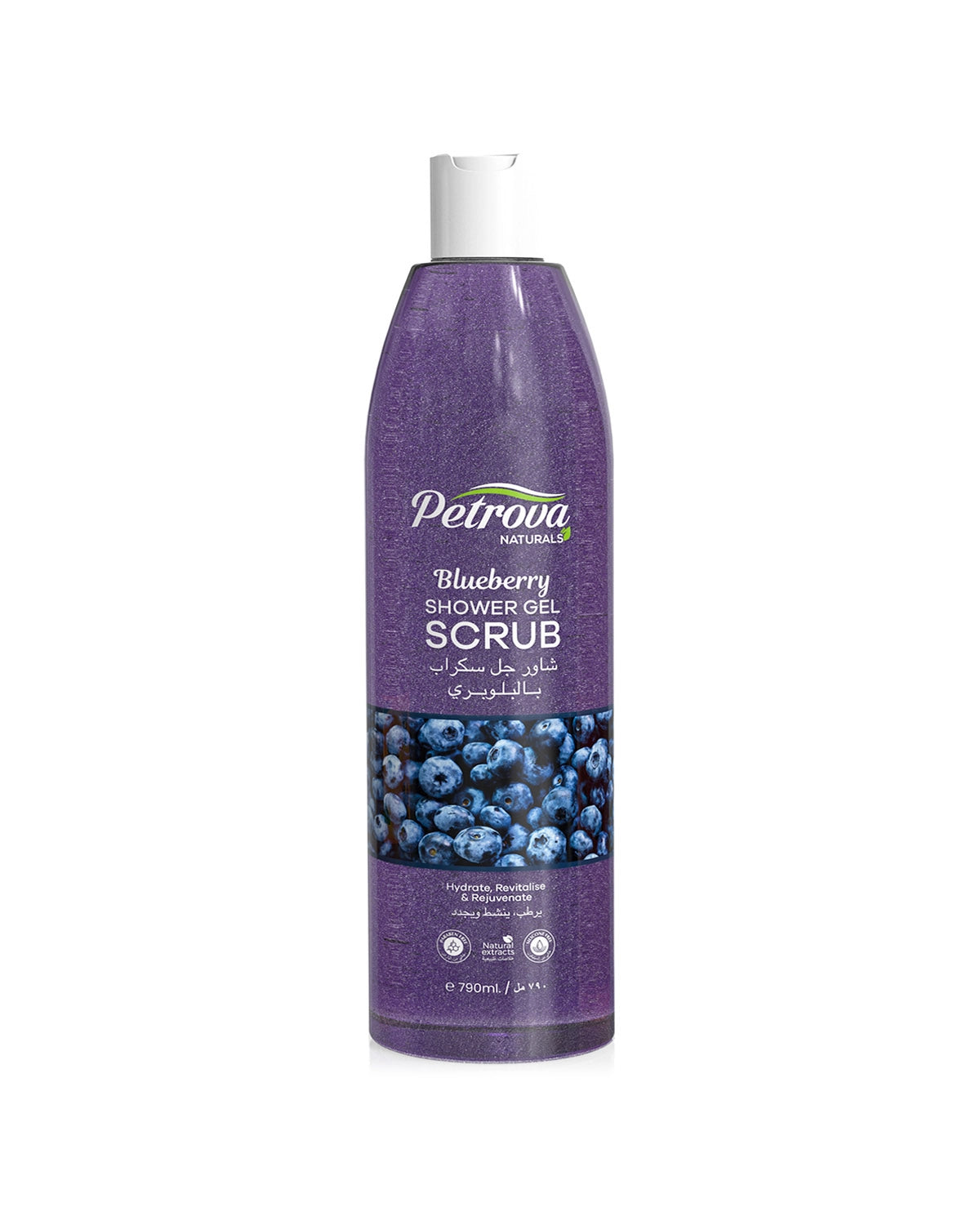 Blueberry Shower Gel Scrub 790ml