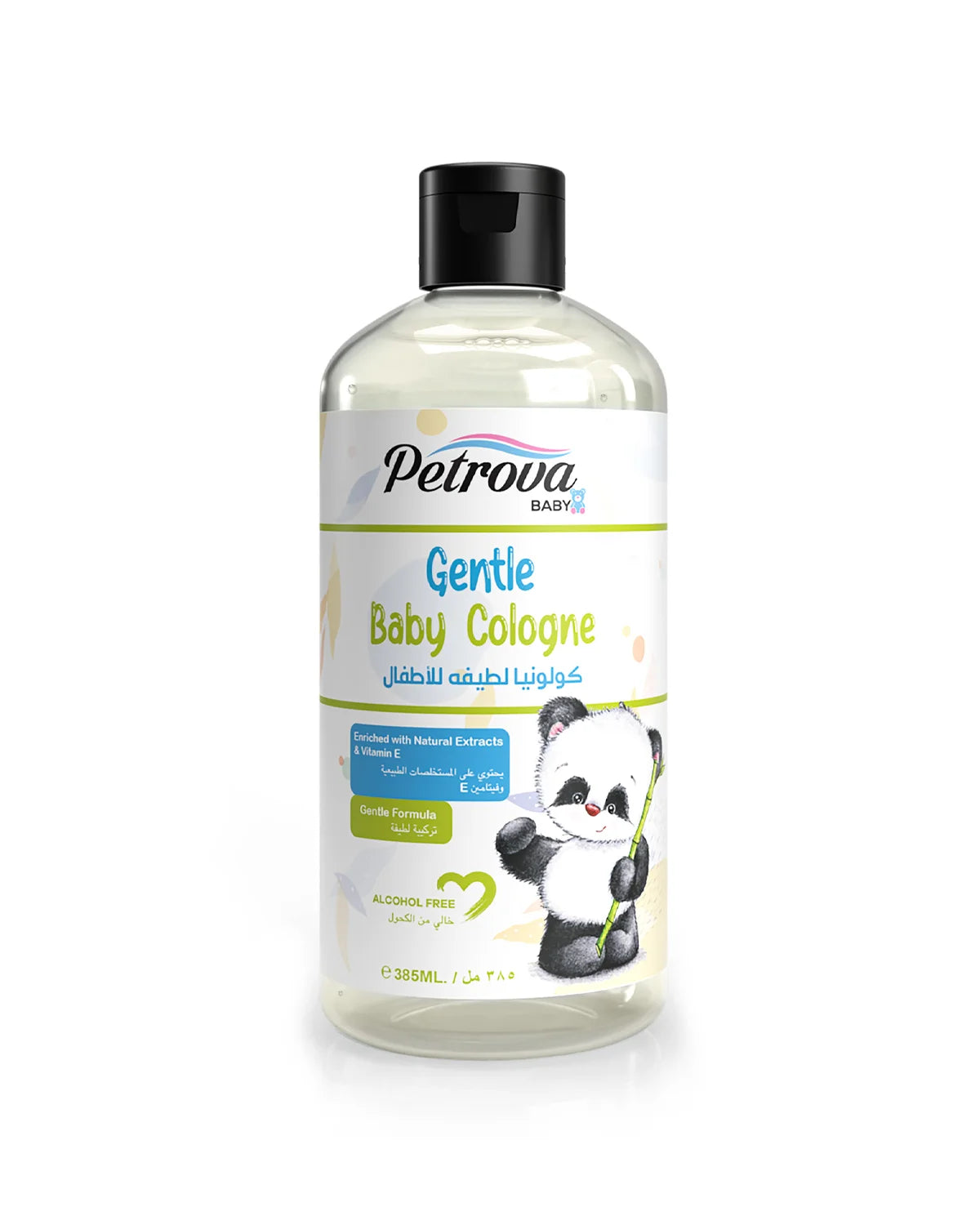 Petrova Gentle Baby Cologne is enriched with natural oils and vitamin E. Made with a soft alcohol-free formula that provides your baby’s skin with a lovely scent, which in turn keeps them smelling clean and fresh all day long. Best baby cologne. Baby cologne boy. johnson baby cologne. Baby cologne for girl. Made in Dubai, UAE.