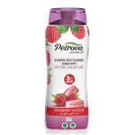 Petrova Pinkberry Amour 3in1 Shampoo, Body Cleanser & Bubble Bath is silicon free and infused with natural extracts, that gently cleanse both your body & hair while leaving them soft, moisturized and beautifully scented. In addition, it’s bubble bath function helps in transforming an ordinary bath into a relaxing spa. Bubble bath soap. Body wash for men. Body wash for women. Best shampoo. Made in Dubai, UAE.