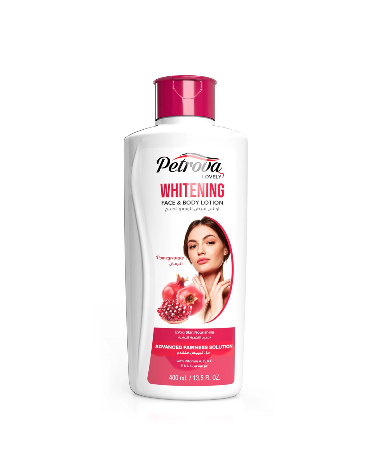 Petrova Pomegranate Whitening Face and Body Lotion for women and men. Infused with vitamin A, E & F. Whitening lotion for dry skin. Whitening lotion for body. Whitening lotion Body. Best whitening lotion. Best permanent skin. Whitening Body Lotion. Permanent skin Whitening Body Lotion. Whitening lotion for face.