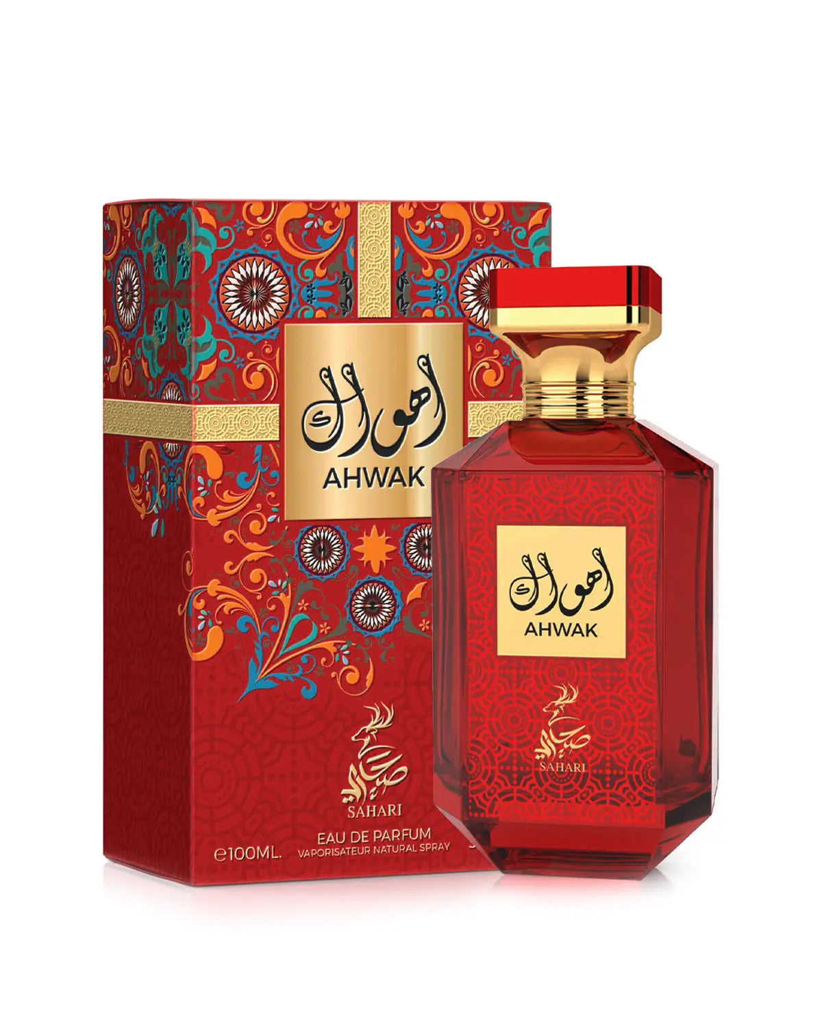 Sahari Ahwak Eau de Parfum for woman and men. A unisex perfume made in Dubai, UAE