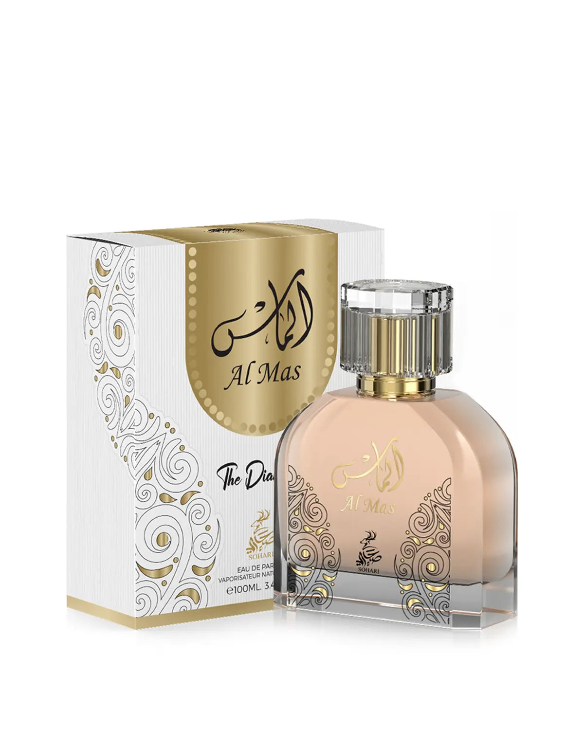 Sahari Al Mas Eau de Parfum for woman and men. A unisex perfume made in Dubai, UAE