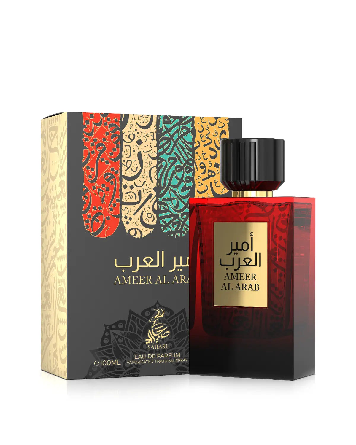 Sahari Ameer Al Arab Eau de Parfum for woman and men. A unisex perfume made in Dubai, UAE