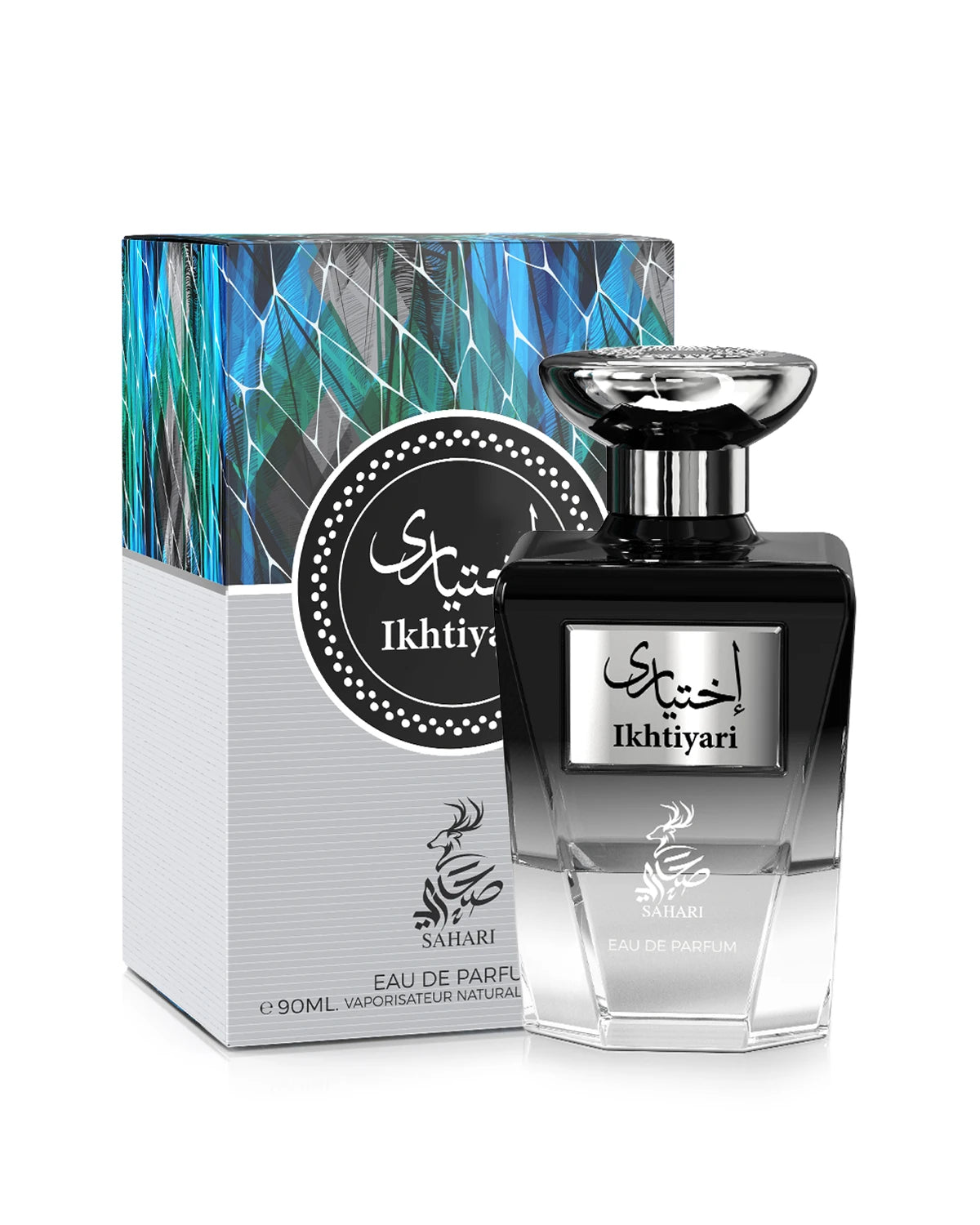 Sahari Ikhtiyari Eau de Parfum for woman and men. A unisex perfume made in Dubai, UAE