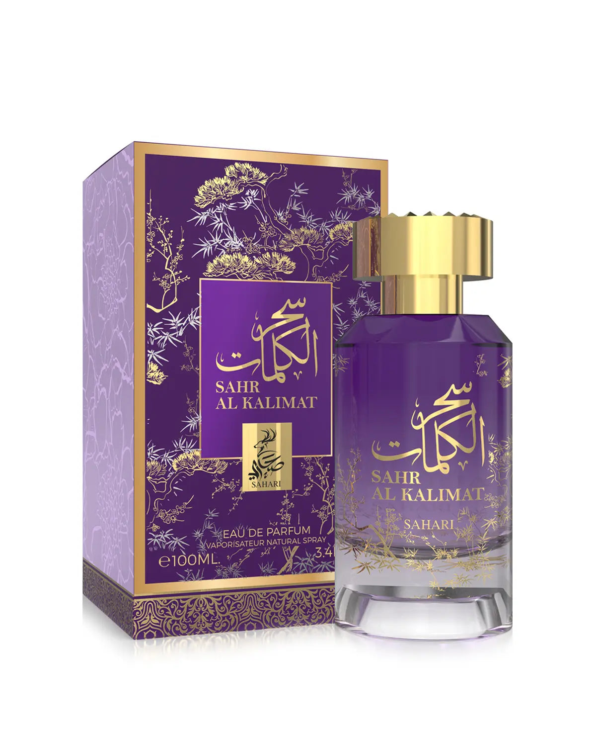 Sahari Sahr Al Kalimat Eau de Parfum for woman and men. A unisex perfume made in Dubai, UAE