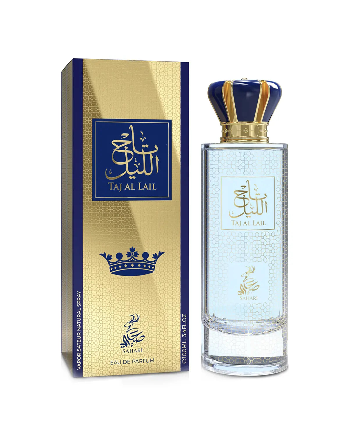 Sahari Taj Al Lail Eau de Parfum for woman and men. A unisex perfume made in Dubai, UAE