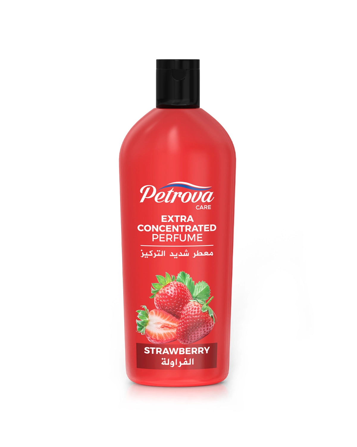 Petrova Strawberry Extra Concentrated Perfume infused with a long lasting fragrance. It releases a robust fruity scent to eliminate unpleasant odors for your living area, car, bathroom, kitchen, etc. Made in Dubai, UAE.