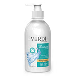 Verdi Daily Moisture Body Lotion for women and men. Revitalizing fragrance-free formula and is enriched with hydrating natural extracts. Made for people with extremely sensitive skin. Made in Dubai, UAE.