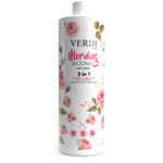 Verdi Morning Blossom 3in1 Shampoo, Bubble Bath, Body Cleanser for women and men. Infused with natural extracts and hydrating formula. For face, body, and hair. Made in Dubai, UAE.