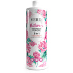 Verdi Nature's Wonder 3in1 Shampoo, Bubble Bath, Body Cleanser for women and men. Infused with natural extracts and rejuvenating formula. For face, body, and hair. Made in Dubai, UAE.