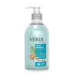 Verdi Ocean Breeze Hand Wash Liquid for women and men. Infused with vitamin B5, vitamin E, and skin moisturizers. Enriched with the rejuvenating power of sea minerals. Designed to clean your hands effectively. For people with dry and sensitive skin. Made in Dubai, UAE.