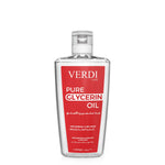 Verdi Pure Glycerin Oil for woman and men. Made with 100% pure glycerin. Its moisturizing properties hydrates dry skin and helps retain moisture content. Made for people with normal and dry skin. Suitable for both face and body. Made in Dubai, UAE.