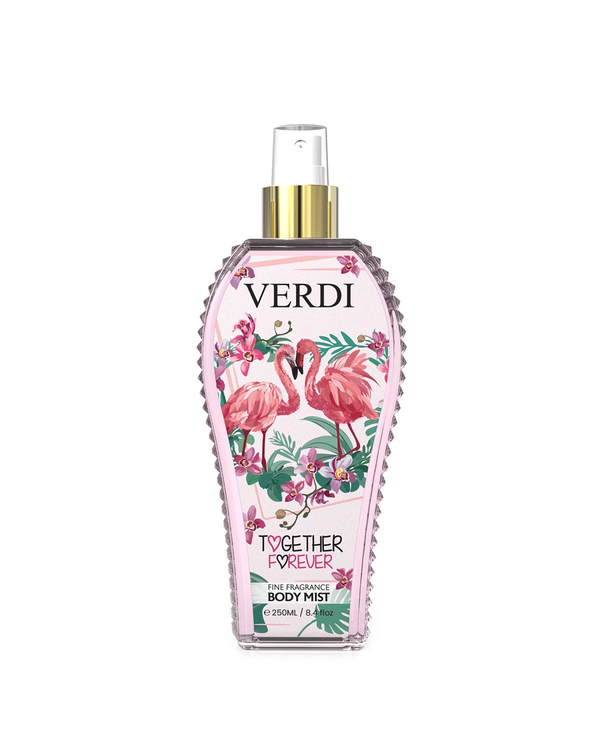 Verdi Together Forever Body Mist for women and men. A long lasting enchanting scent. Made in Dubai, UAE.